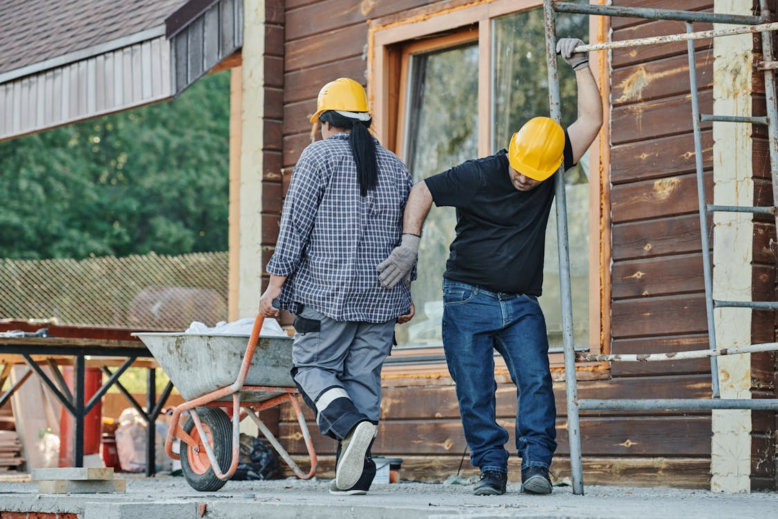 Maison neuve en construction