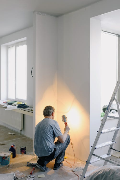 Pièce rénovée